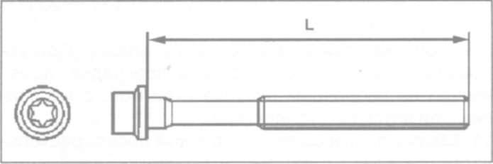 8.6.13 Снятие и установка головки блока цилиндров Mercedes-Benz W163 (ML Class)