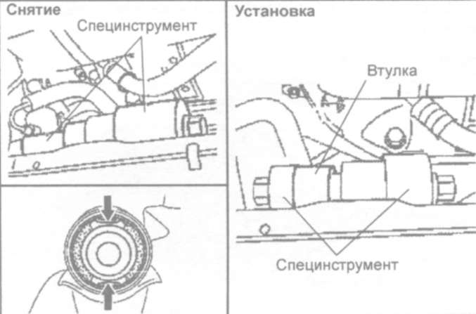 16.1.4 Снятие и установка Mercedes-Benz W163 (ML Class)