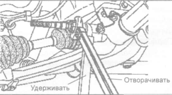 19.4.2 Замена рулевых тяг Mercedes-Benz W163 (ML Class)
