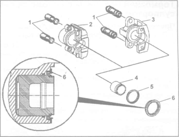 20.6.6 Снятие и установка тормозного диска Mercedes-Benz W163 (ML Class)