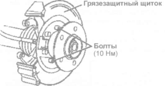 20.8.3 Снятие и установка тросов привода стояночного тормоза Mercedes-Benz W163 (ML Class)