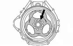 Расположение центрующего отверстия на ведущем диске