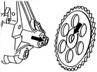 2.8.7.2 Снятие и установка масляного насоса двигателей M 102 Mercedes-Benz W123