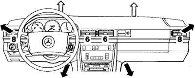 1.10 Автоматическая система кондиционирования воздуха Mercedes-Benz W124