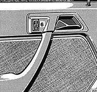 1.35 Управление электрическими стеклоподъемниками Mercedes-Benz W124