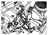 4.4.4 Снятие и установка головки блока цилиндров Mercedes-Benz W140