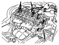 4.4.4 Снятие и установка головки блока цилиндров Mercedes-Benz W140