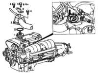 5.2.4 Снятие и установка термостата Mercedes-Benz W140