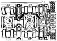 4.5.7 Проверка фаз газораспределения Mercedes-Benz W140