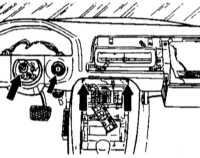 13.4 Снятие и установка панели приборов Mercedes-Benz W140
