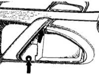 13.17 Снятие и установка панелей внутренней обивки дверей Mercedes-Benz W140