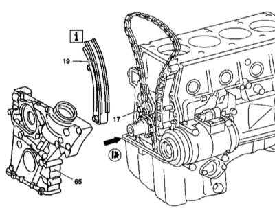 4.8 Снятие и установка компонентов привода ГРМ Mercedes-Benz W163