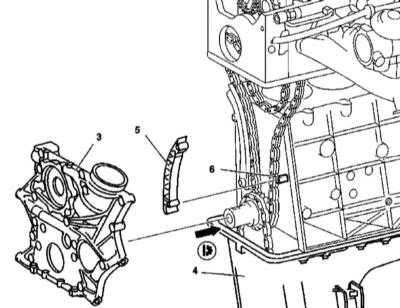 4.24 Снятие и установка компонентов привода ГРМ Mercedes-Benz W163