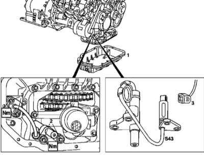 4.19 Обслуживание системы смазки Mercedes-Benz W163