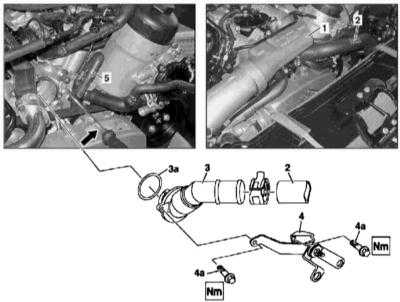 5.6 Снятие и установка термостата Mercedes-Benz W163