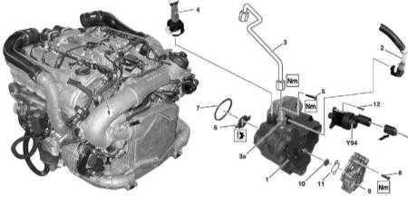 6.24 Снятие и установка топливного насоса высокого давления (ТНВД) Mercedes-Benz W163