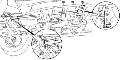 12.5 Снятие и установка торсионных пружин Mercedes-Benz W163