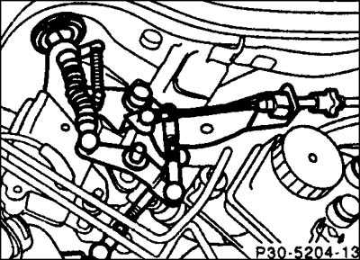 2.5.1.5 Смазка системы управления дроссельной заслонкой Mercedes-Benz W201