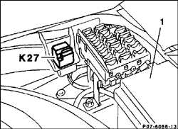 8.2.1.1 Принцип работы PMS Mercedes-Benz W201