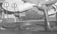 3.11 Проверка состояния ребристых ремней серпантинного привода вспомогательных   агрегатов Mercedes-Benz W203