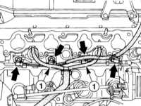4.4.7 Снятие и установка головки цилиндров Mercedes-Benz W203