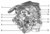 4.5.1 6-цилиндровые бензиновые двигатели Mercedes-Benz W203
