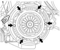 10.1.3 Снятие, установка и проверка сцепления Mercedes-Benz W203
