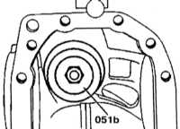 10.4.3 Определение толщины регулировочной прокладки и установка её в   корпус редуктора Mercedes-Benz W203