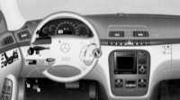 2.1 Основные органы и панели управления/контроля Mercedes-Benz W220