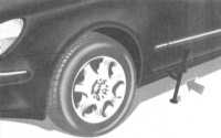3.6 состояния шин и давления в них. Обозначение шин и дисков   колес. Ротация и замена колес Mercedes-Benz W220