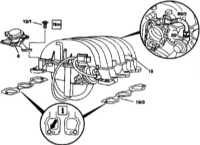 4.4 Газораспределительный механизм и элементы двигателя Mercedes-Benz W220