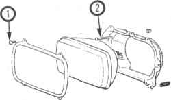 15.9 Фары головного света - снятие и установка