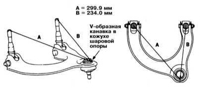 12.5 Снятие и установка верхних рычагов передней подвески (модели Galant   1994 - 1998 г.г. вып.) Mitsubishi Galant