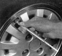 3.5 Проверка состояния шин и давления их накачки Mitsubishi Galant