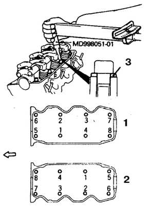 3.4.24.1 Головка цилиндров Mitsubishi Pajero