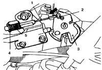 9.3.4 Механизм управления трансмиссией Mitsubishi Pajero