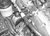 4.2.18 Проверка состояния и замена опор подвески силового агрегата Nissan Maxima QX