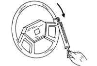 11.3.2 Рулевое колесо и рулевая колонка Nissan Primera