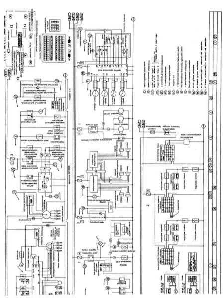 13.8 Пояснительные замечания к схемам электрических соединений Nissan Primera