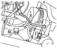 6.3.7 Снятие и установка турбокомпрессора Opel Astra