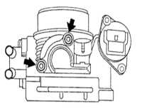 6.2.4 Снятие и установка компонентов систем распределенного впрыска   топлива Multec-S и Simtec-70 Opel Astra