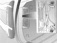 14.6 Замена ламп наружных осветительных и сигнальных приборов Opel Astra