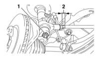 12.24 Снятие и установка наконечников рулевых тяг Opel Astra