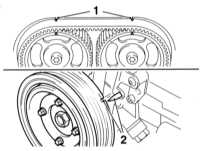 4.5.1 Процедуры ремонта бензиновых двигателей DOHC без извлечения их   из автомобиля Opel Astra