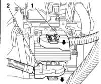 6.3.3 Снятие и установка электрических компонентов системы питания Opel Astra