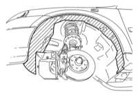 13.39 Снятие и установка локеров защиты колесных арок - общая информация Opel Astra