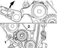 4.4.4 Снятие и установка ремня привода ГРМ Opel Corsa