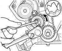 4.5.2 и установка ремня привода ГРМ (двигатели 1.4 и 1.6 л) Opel Corsa