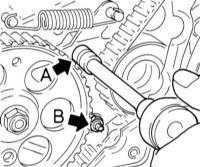 4.6.12 Снятие и установка ремня привода ГРМ Opel Corsa