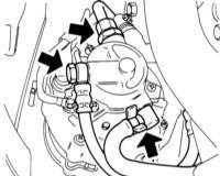11.13 Замена и проверка вакуумного насоса сервопривода тормозного усилителя (дизельные модели) Opel Corsa